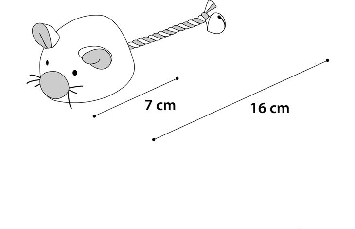 Flamingo Giocattolo Jerry Topolino Rosso