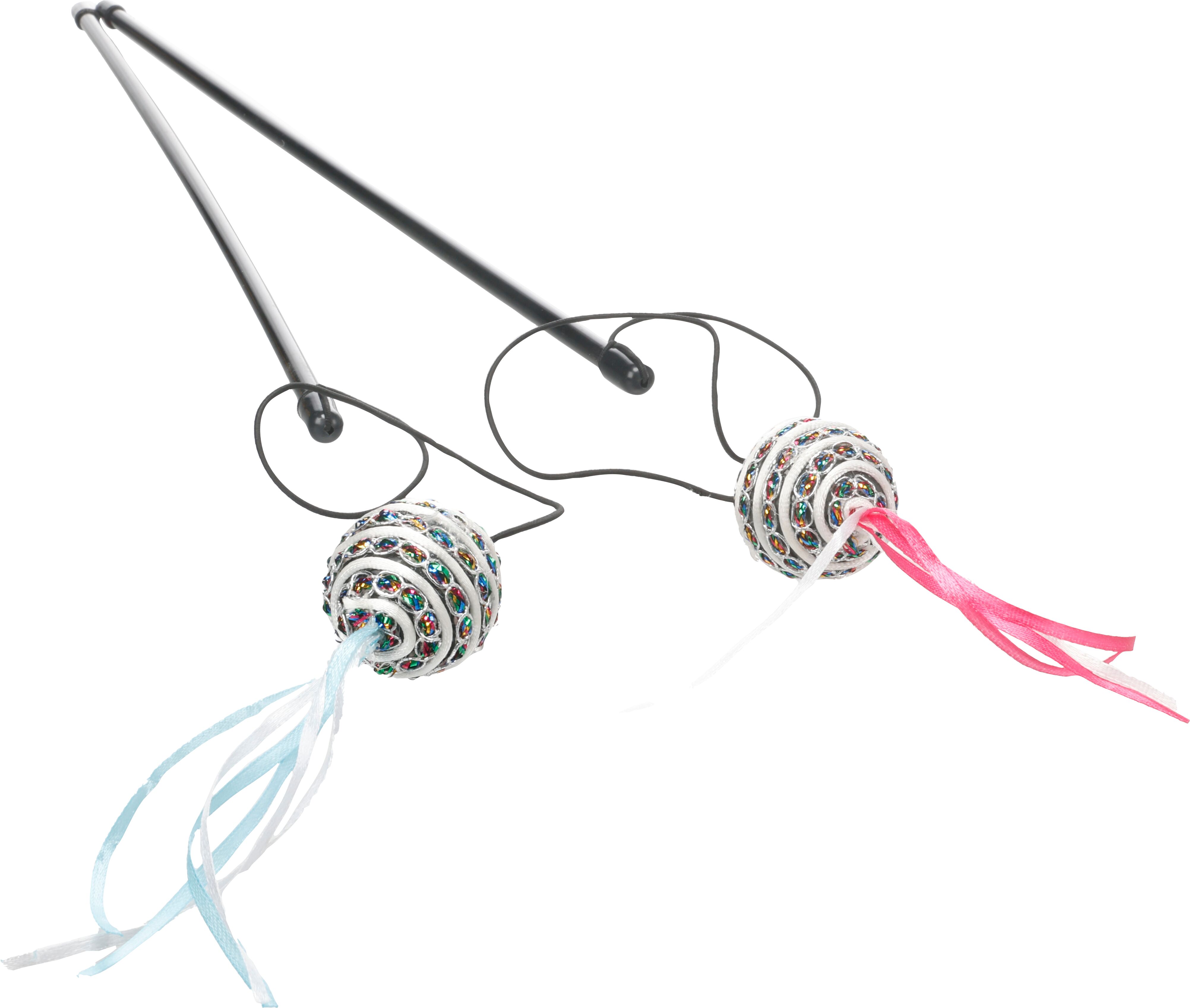 Flamingo Toy Catchy Dangler with ball Multiple colours