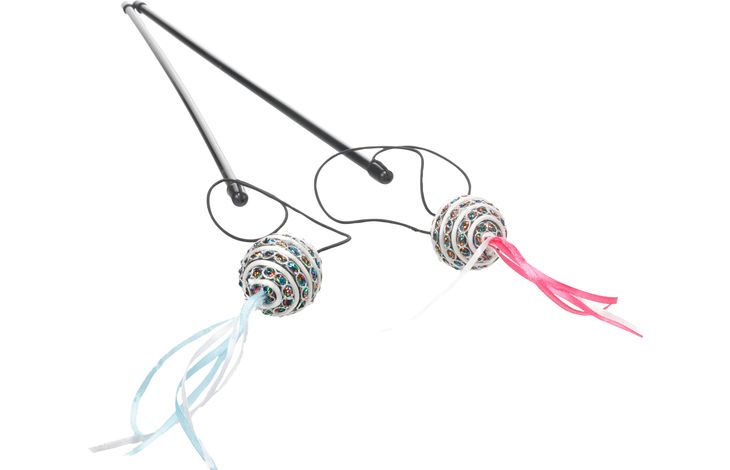 Flamingo Toy Catchy Dangler with ball Multiple colours