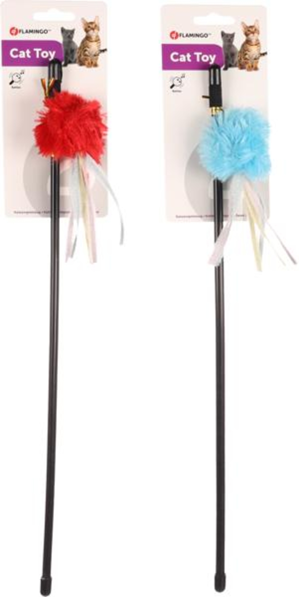 Flamingo Toy Catchy Dangler with ball Multiple colours