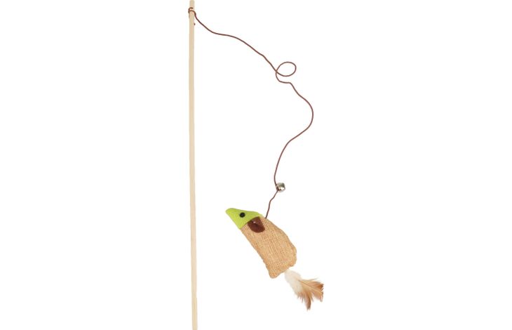 Flamingo Toy Juty Dangler & Mouse Light brown
