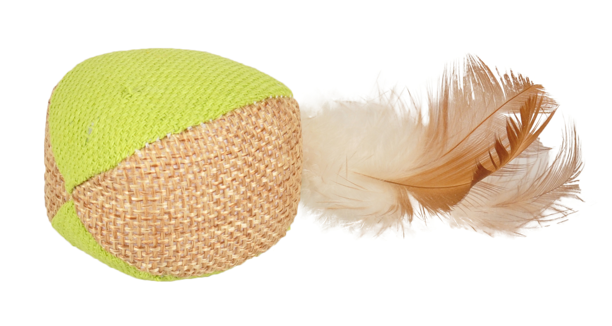 Flamingo Jouet Juty Balle & Poisson Brun clair