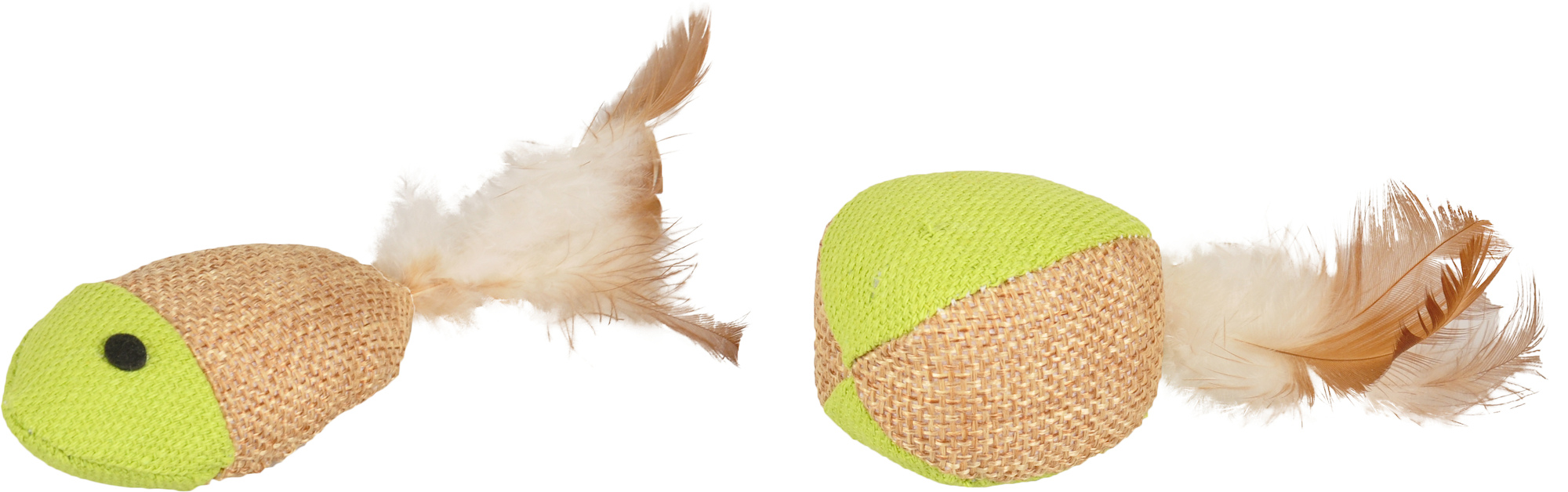 Flamingo Jouet Juty Balle & Poisson Brun clair