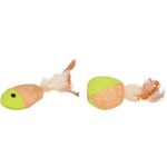 Toy Juty Ball & Fish Light brown