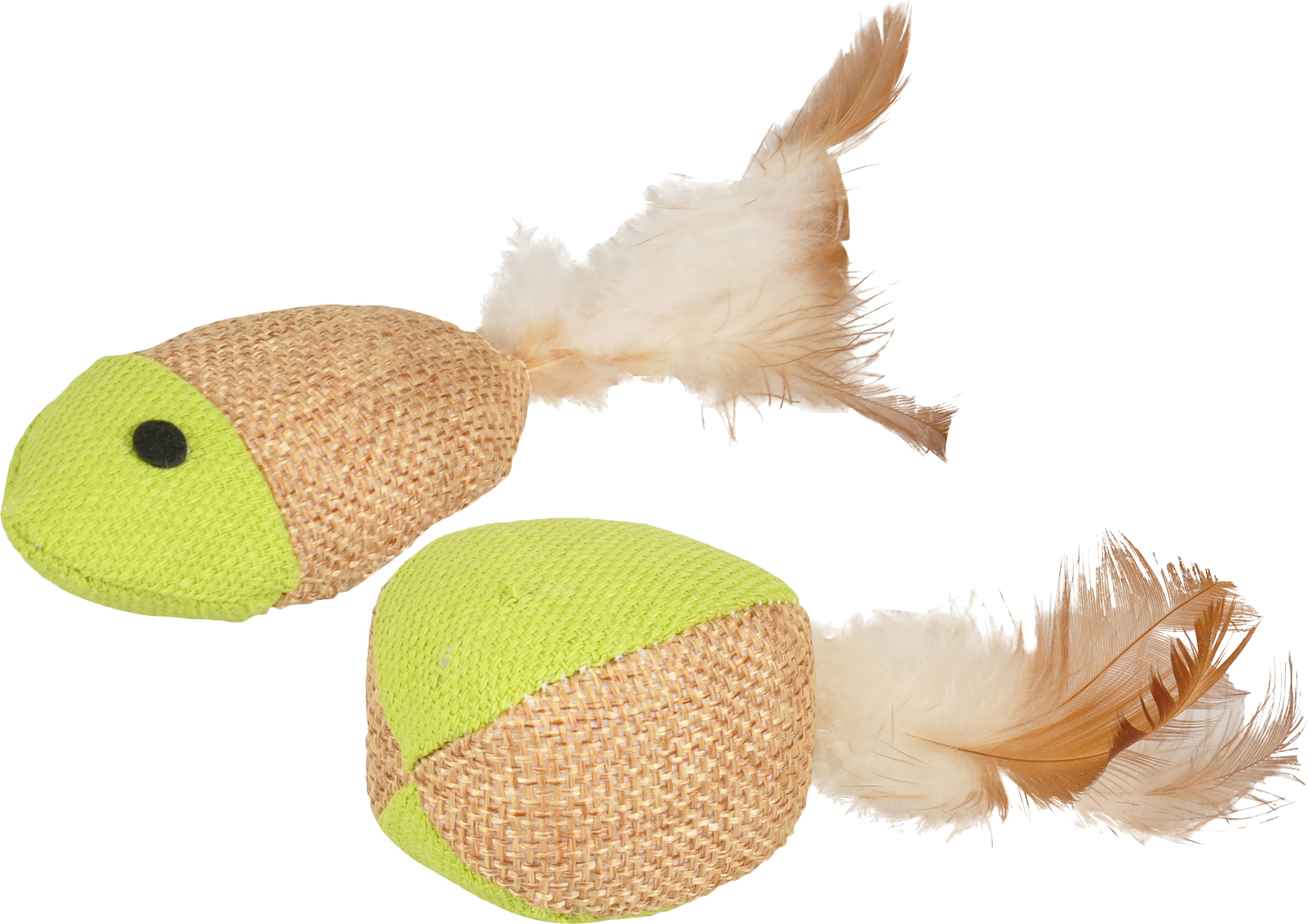 Flamingo Jouet Juty Balle & Poisson Brun clair