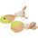 Toy Juty Ball & Fish Light brown