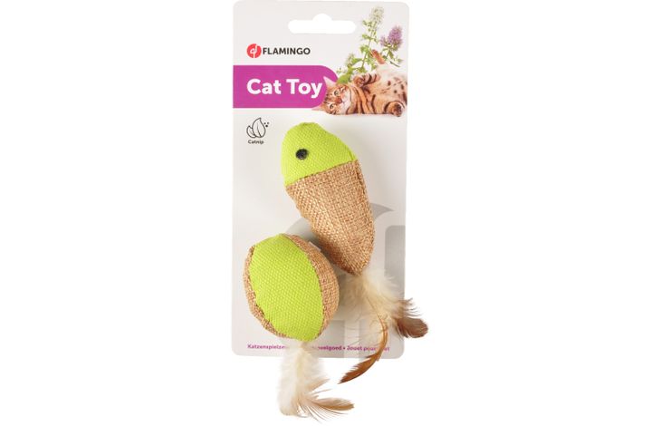 Flamingo Jouet Juty Balle & Poisson Brun clair