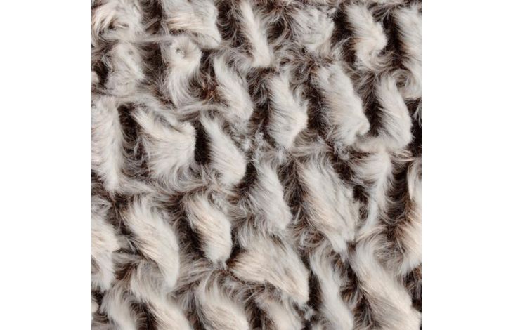 Flamingo Basket Snoozzy Grey & Black