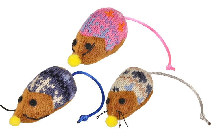 Flamingo Speelgoed Wymer Muis Meerkleurig