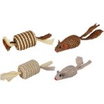 Toy Mouse Roll Multiple colours 2 pieces