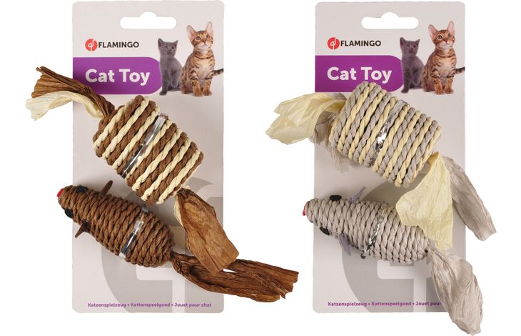 Flamingo Speelgoed Wahan Muis Rol Meerdere kleuren