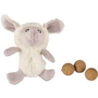 Flamingo Toy Tux Sheep & Ball White