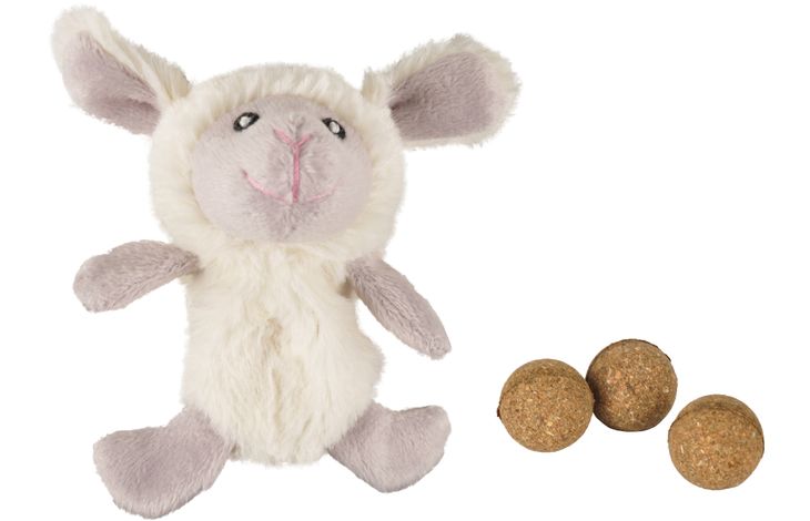 Flamingo Toy Tux Sheep & Ball White