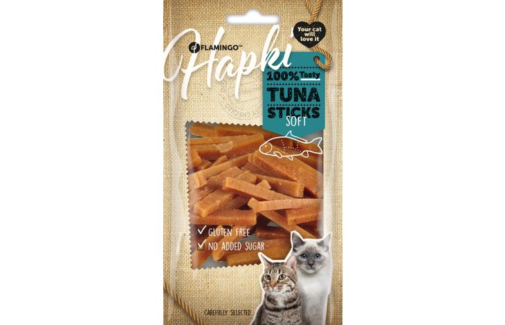 Flamingo Snack Hapki Strips met tonijn 