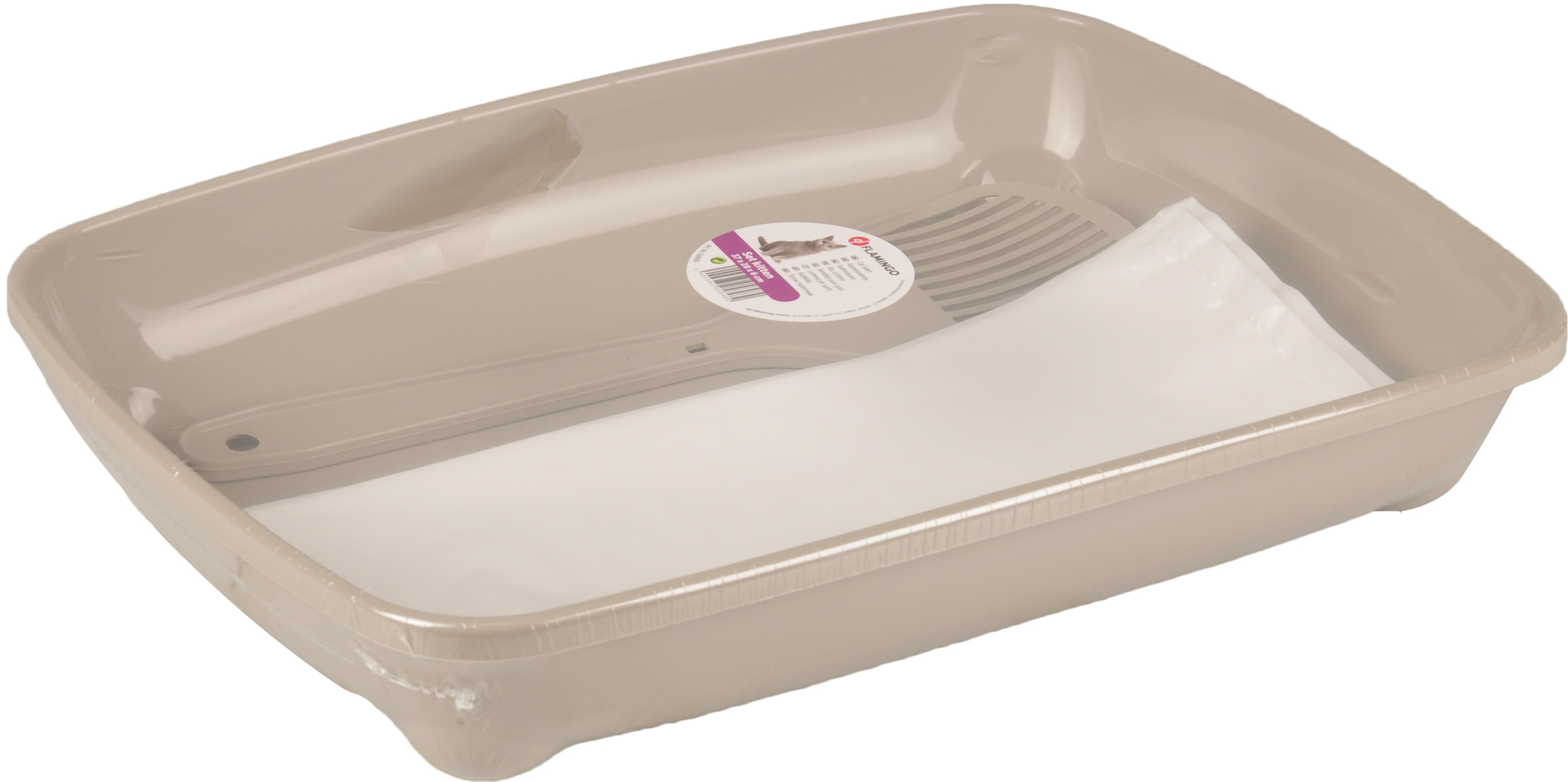 Flamingo Set per lettiera Grigio