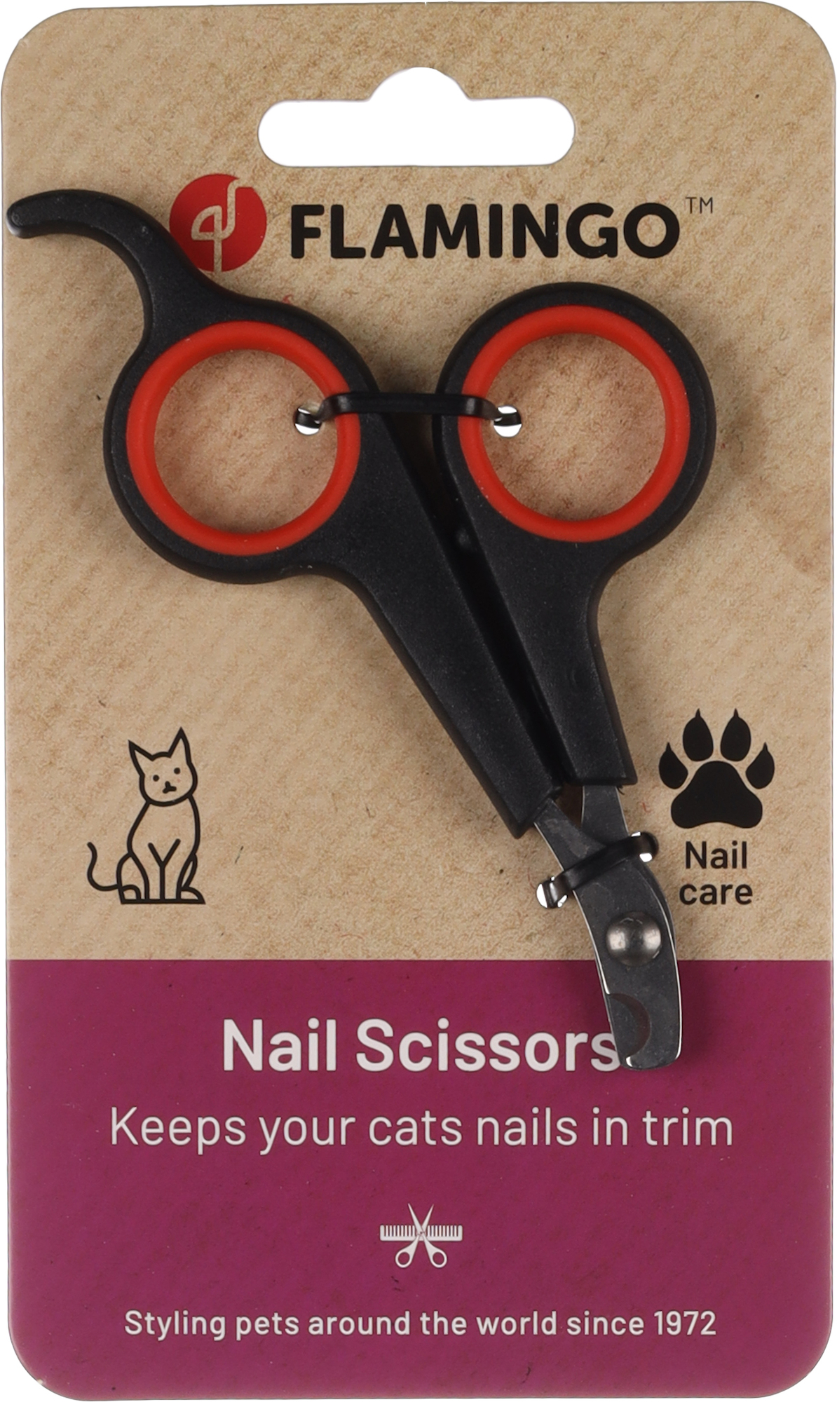 Flamingo Nail scissors Franco