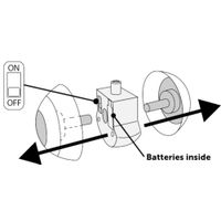 Flamingo Electronic toy Waseem Ball Wobbler Multiple colours
