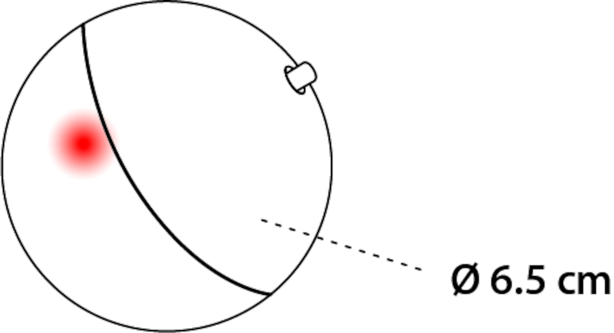 Flamingo Electronic toy Magic Ball Blue