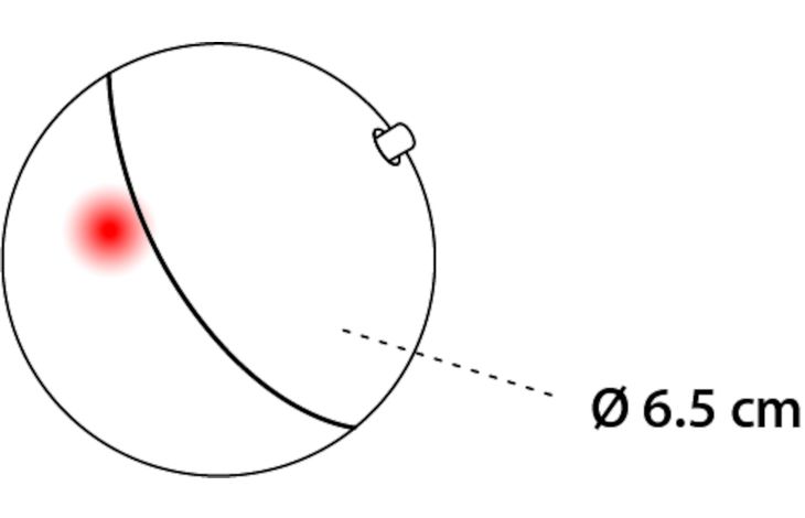 Flamingo Electronic toy Magic Ball Blue