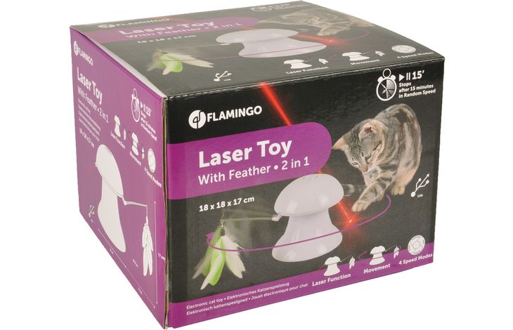 Flamingo Electronic toy Laser Willard  White