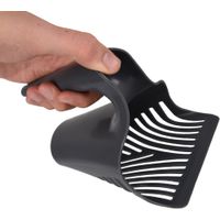 Flamingo Kattenbakschep 2 Cup Zwart