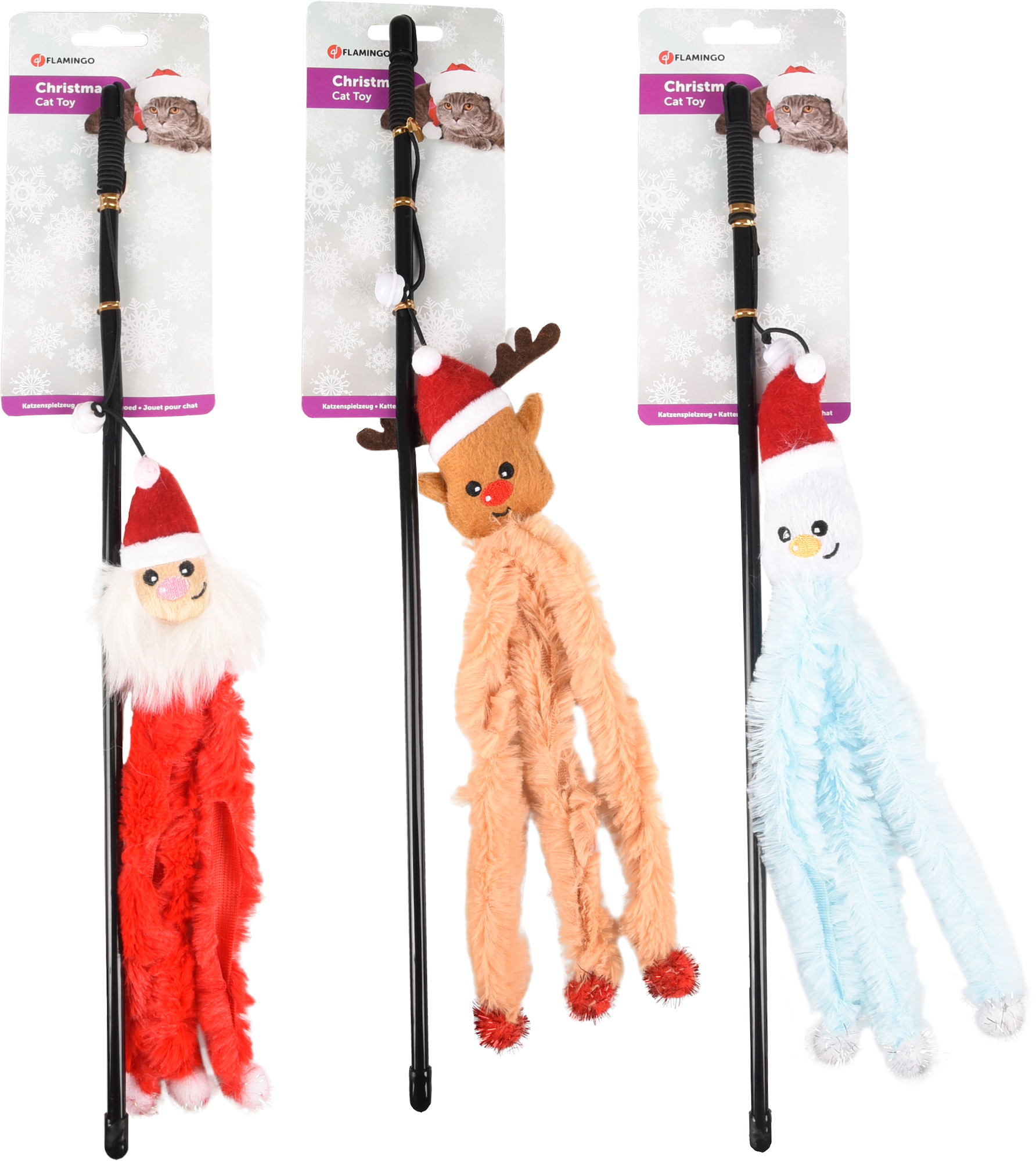 Flamingo Christmas Toy Babbo Several versions 