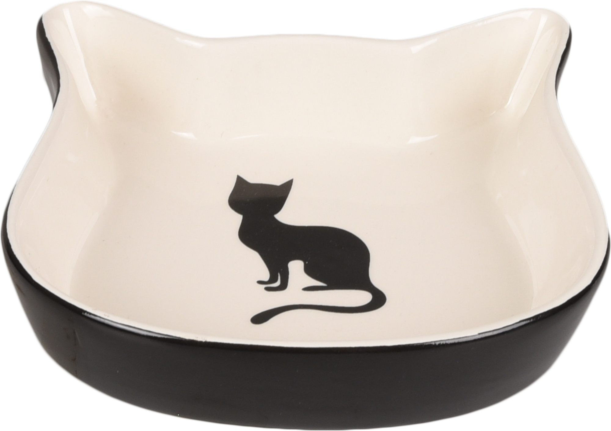 Flamingo Feeding and drinking bowl Nala Black & White