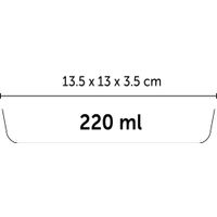 Flamingo Feeding and drinking bowl Nala Black & White