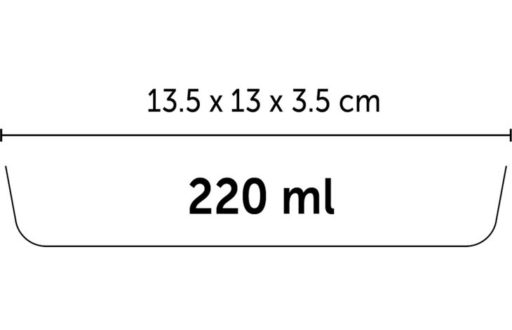 Flamingo Feeding and drinking bowl Nala Black & White
