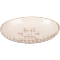 Flamingo Plato para comida Mylo Redondo Beige & Blanco