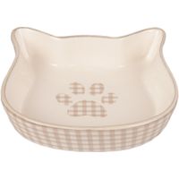 Flamingo Feeding and drinking bowl Mylo Beige & White