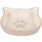 Feeding and drinking bowl Mylo Beige & White