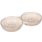 Feeding and drinking bowl Combo Mylo Beige & White