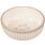 Bol para comida y bebida Mylo Redondo Beige & Blanco