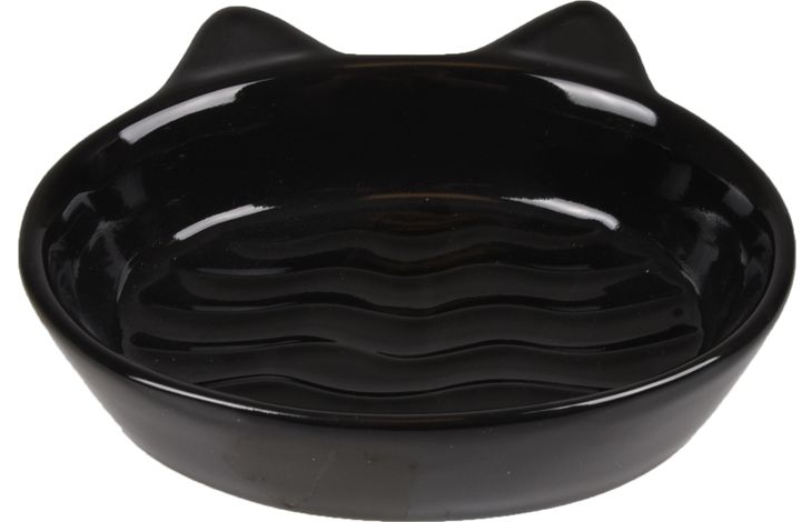 Flamingo Bol para comida y bebida Gizmo Negro