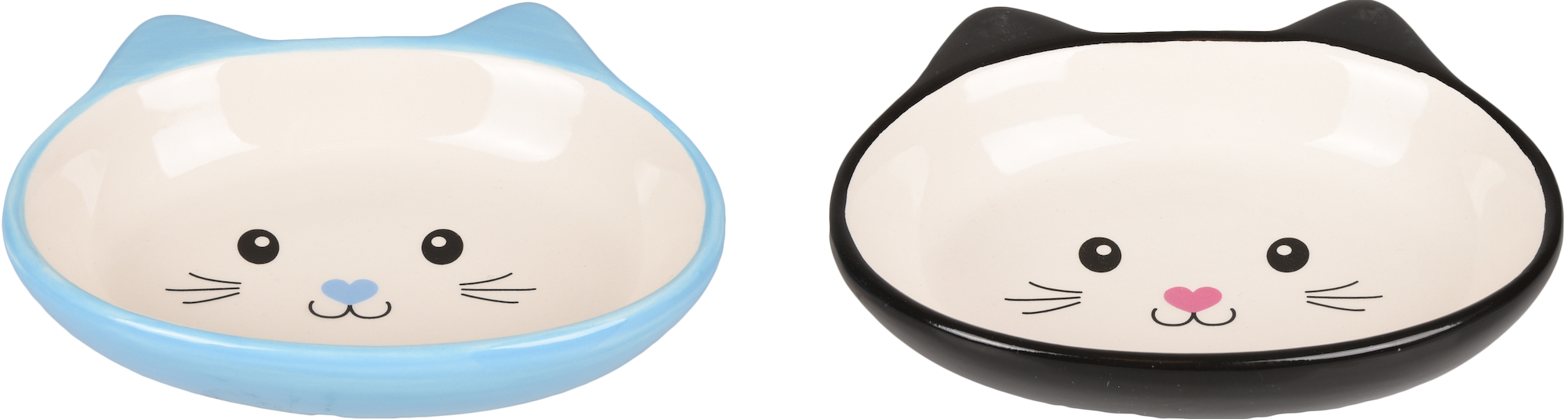 Flamingo Futter- und Trinknapf Isa Hellblau & Weiß