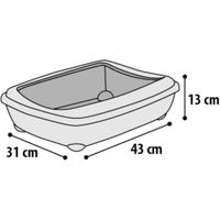 Flamingo Litter tray Nesta Hawaï multiple colours