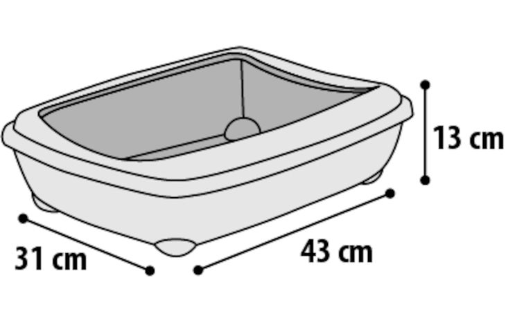 Flamingo Litter tray Nesta Hawaï multiple colours