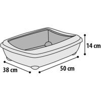 Flamingo Litter tray Nesta Hawaï multiple colours