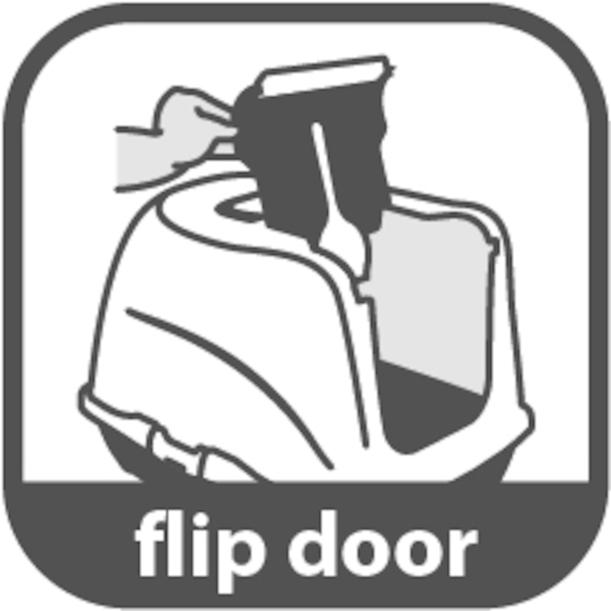 Flamingo Cat toilet Loki Grey