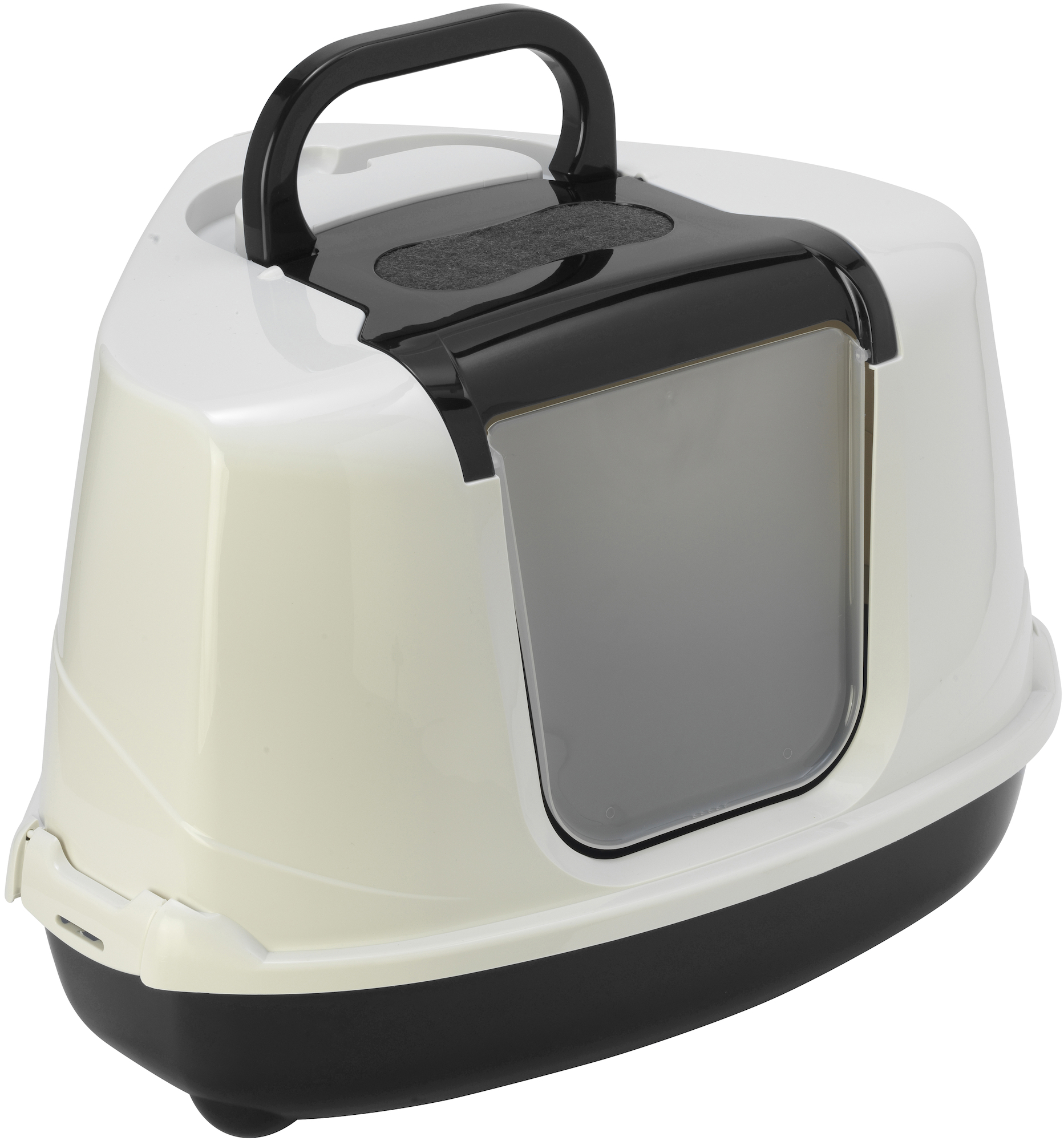 Moderna flip corner cat litter cheap box