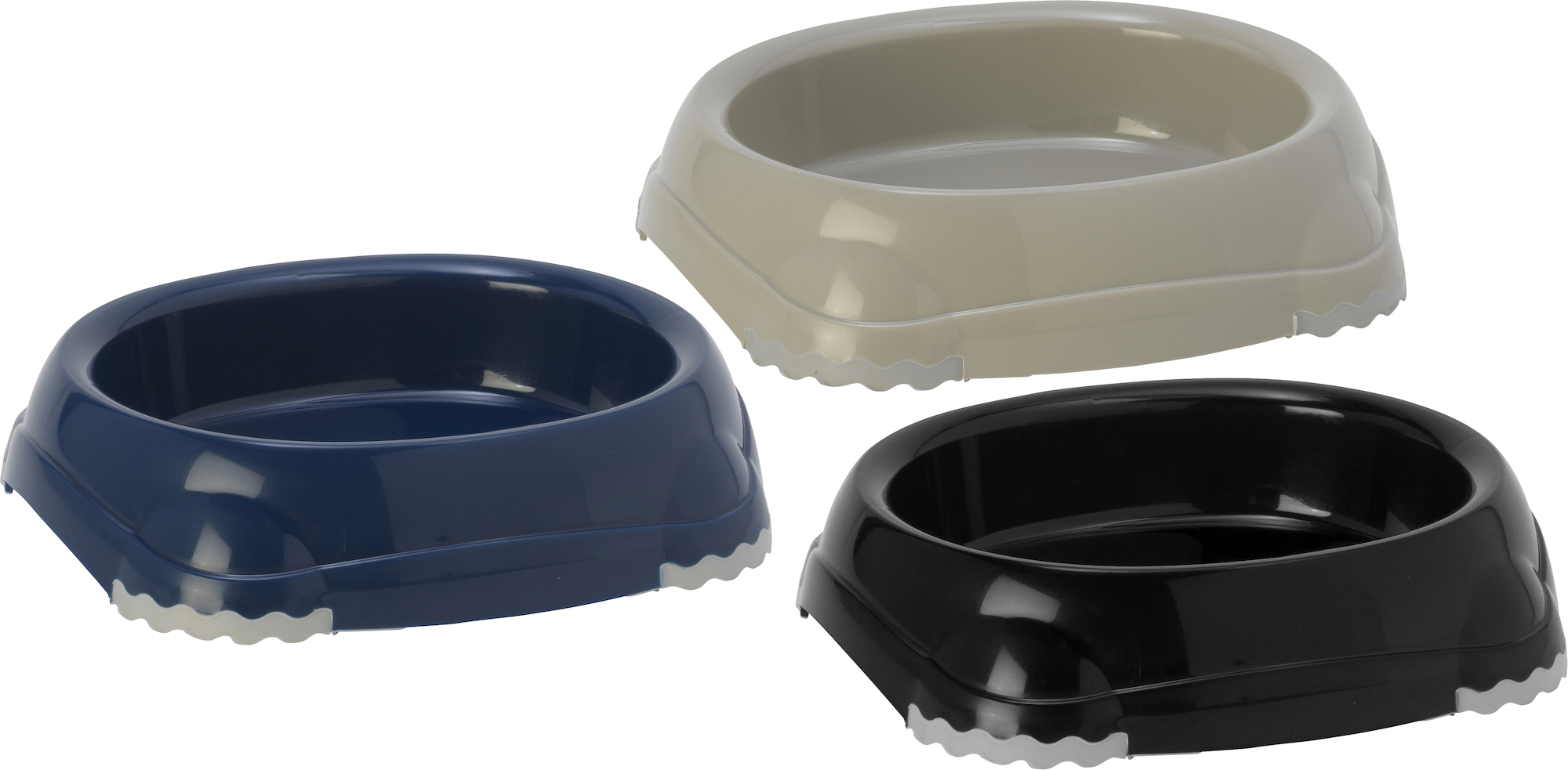 Flamingo Feeding and drinking bowl Leno Oval Classic multiple colours