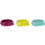 Feeding and drinking bowl Leno Oval Hawaï multiple colours