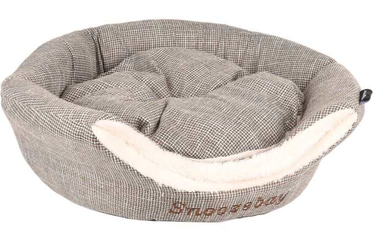 Flamingo Sleeping place Snoozebay Oval Brown & Cream