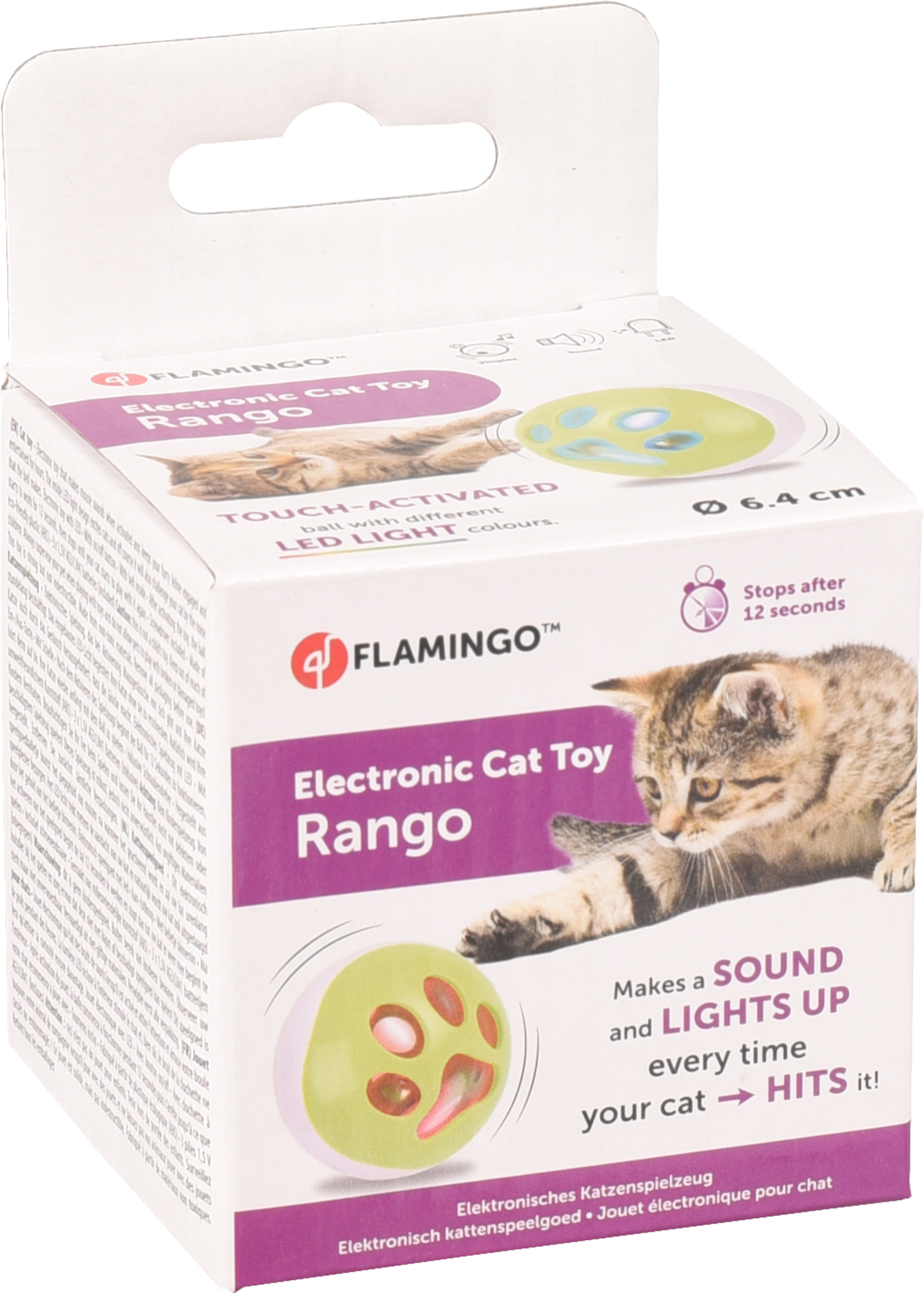 Flamingo Juguete electrónico Rango Pelota Verde claro