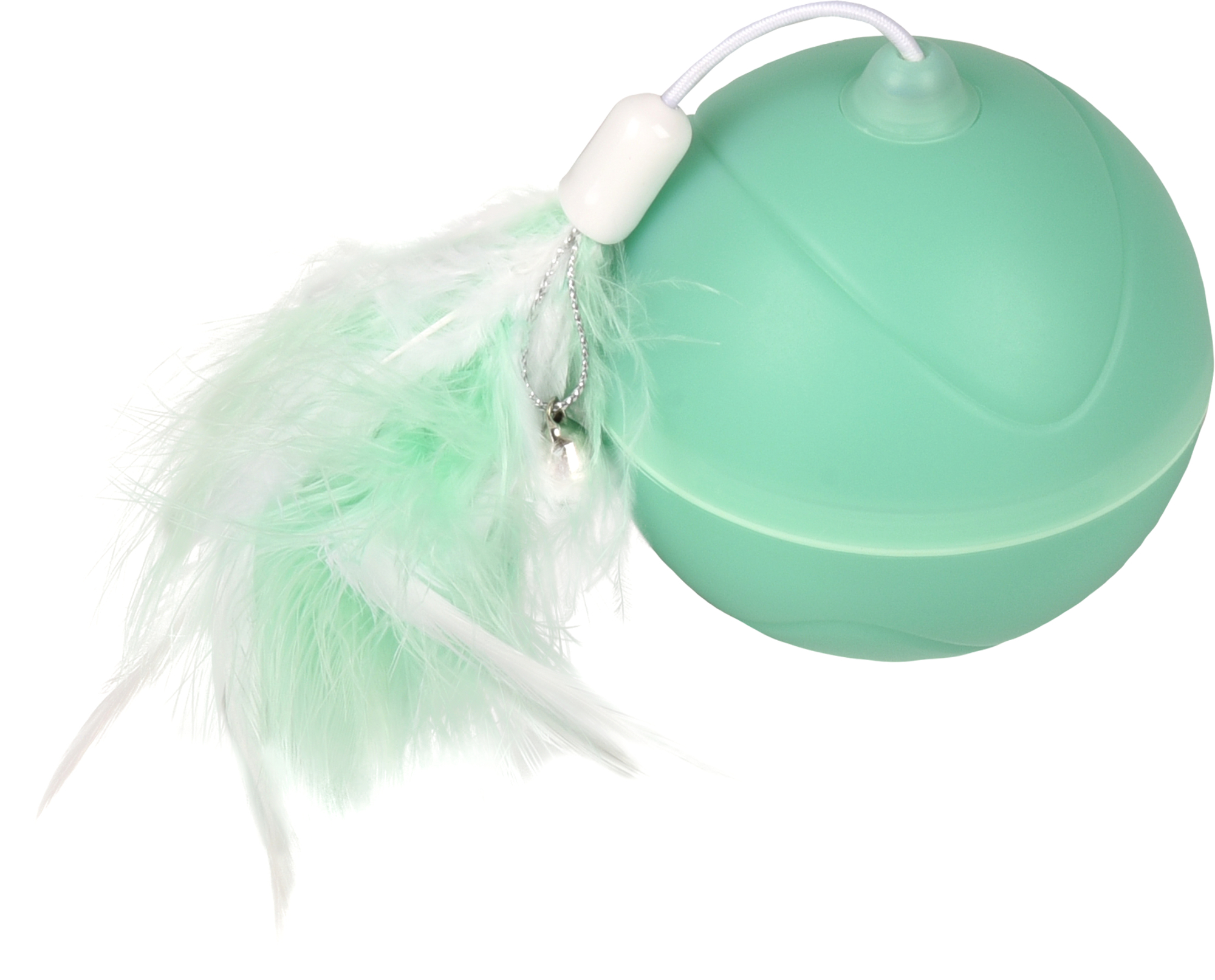 Flamingo Electronic toy Magic Mechta Ball & Feather & Ribbons Green