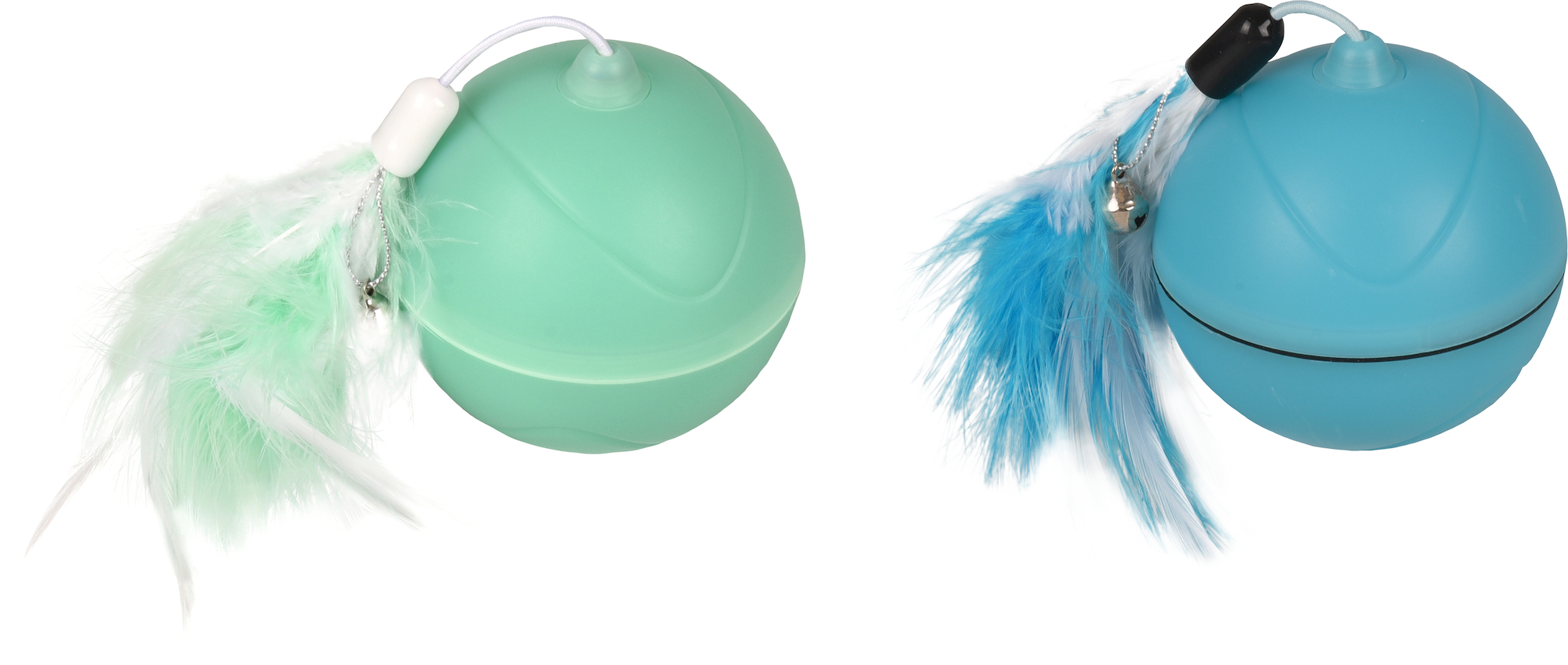 Flamingo Electronic toy Magic Mechta Ball & Feather & Ribbons Green