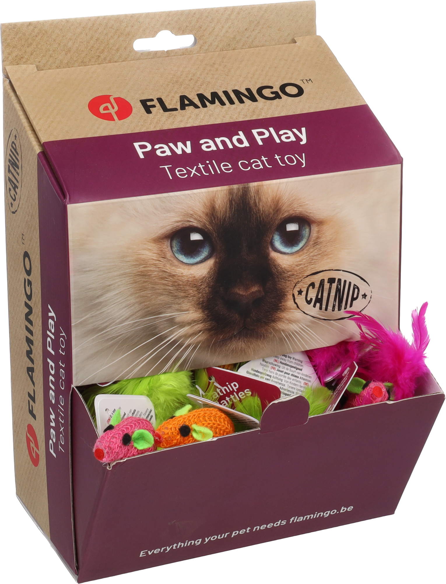 Flamingo Spielzeug Vera Maus Mehrere Farben