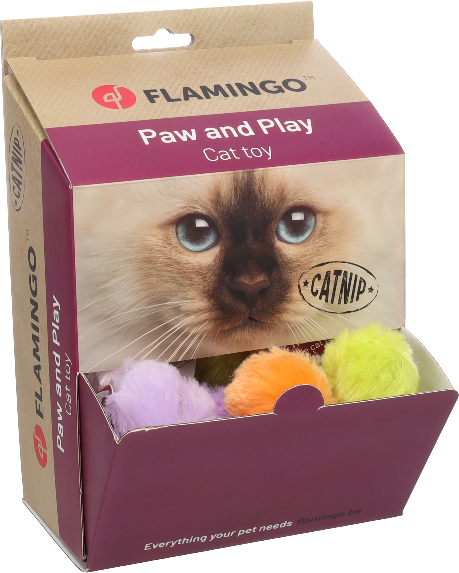 Flamingo Spielzeug Jake Ball Mehrere Farben