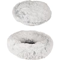 Flamingo Basket Alba Round White & Grey